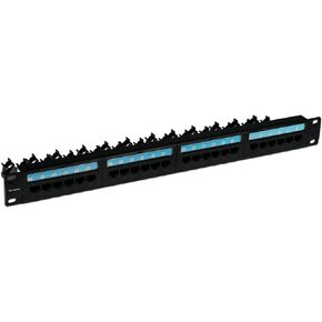 24-Port Wall Mount/Rack Mount Blank Cat6 Patch Panel 2405