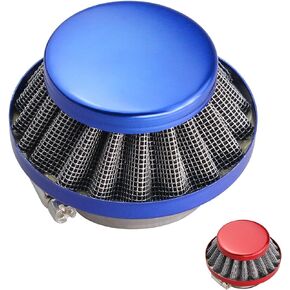 35mm Air Filter Aftermarket Replacement Parts Fit for 50cc 70cc 90cc 110cc 125cc ATV Dirt Bike Go Kart. (Blue)