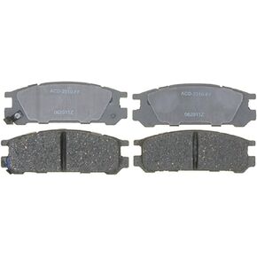 ACDelco Silver 14D471C Ceramic Rear Disc Brake Pad Set