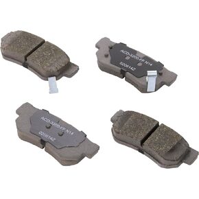 ACDelco Silver 14D813CH Ceramic Rear Disc Brake Pad Set