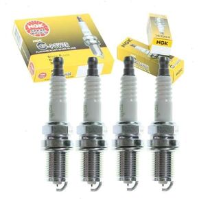 4 pc NGK G-Power Spark Plugs compatible with Toyota Camry 2.2L 2.4L L4 1992-2011