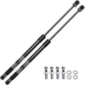 A-Premium 22.87 inch 37lb Lift Supports Gas Spring Shock Struts Replacement for Toolbox Cabinets Sliding Window Storage Bed Bench Lids Basement Door 2-PC Set