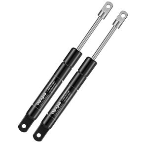 Vepagoo 6 Inch 22.5Lb/100N Gas Struts Spring Shocks Cabinet Door, 4 mm Hole Connector Mini Lift Supports for Cabinet Furniture Hinged Flip-up Door Storage Toy Tool Boxes, 2 Pcs