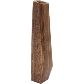 MILISTEN Home Decor Wood Flower Vase Leakproof Handmade Plant Pots Tall Vase， Wooden Vase Decorative Flowerpot Arranging Bouquets, Connected Tube, Small Caliber Decoraciones para Salas De Casa