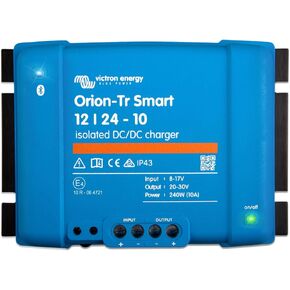 Victron Energy Orion-Tr Smart 12/24-Volt 10 amp 240-Watt DC-DC Charger Isolated (Bluetooth)