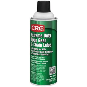 CRC Extreme Duty Open Gear & Chain Lube 03058 – 12 Wt Oz., Industrial Grade Lubricant w/ Moly and Graphite