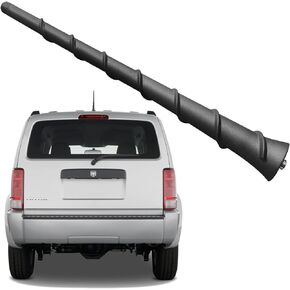 8 Inch Antenna for Dodge Nitro (2011-2012), Dodge Nitro Antenna, Flexible Rubber Antenna Replacement - Part Number 68297936AA