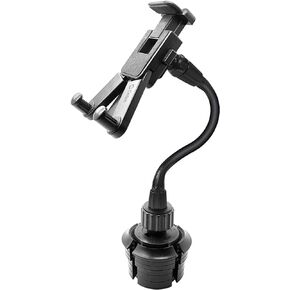 Tablet Mount & Cup Holder Base Compatible/Replacement for iPad Pro 12.9 Air Mini 4 3 Samsung Galaxy Tab S6 10.5 A 8.0 S5e S4 S3 A/E Amazon HD 8 10 Kindle Fire 7 5 F2 8.0 Surface (Goose Neck)
