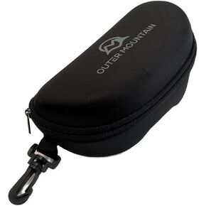 Unisex Swim Goggle Case For Swimming Goggles, Sunglasses, Protective Carrying Case With Clip, Multiple Colors