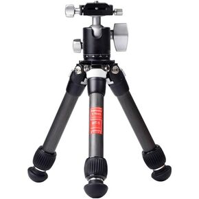 Tabletop Tripod, Mini Desktop Travel Tripod Aluminum Alloy with 360 Degree Ball Head and Quick Release Plate, Heavy Weight Capacity Tripod for Cameras DSLRs, Phone, Gopro(MT-5)