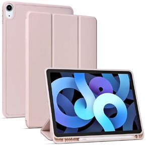 حافظة Arae لجهاز iPad Air 5 / iPad Air 4 مقاس 10.9 بوصة [الجيل الخامس] [الجيل الرابع] [حماية الزوايا] رؤية متعددة الزوايا مع حامل قلم رصاص، ميزة المسند، التنبيه/النوم التلقائي، أخضر in Kuwait