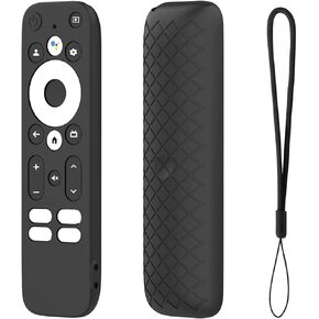 Remote Controls Case for Mecool KD3 Android TV/Onn. Android TV 2K FHD Streaming Stick Protective Cover Silicone (Black)