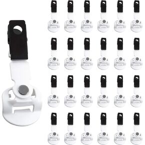 Artisan Power White Universal Clip for Vocera B3000 (25 Pack) | Vocera Communications Badge B3000 | Matches Vocera Part Number 230-01985