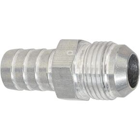 ICT Billet -10AN Flare to 5/8" (.625) Hose Barb Adapter Fitting Flare Connector Fluid Designed & Manufactured in the USA Bare Machined Aluminum F10AN625BA-A