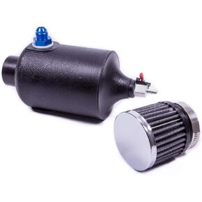 Products 605-825-01 Black Breather Tank with -8AN Fitting