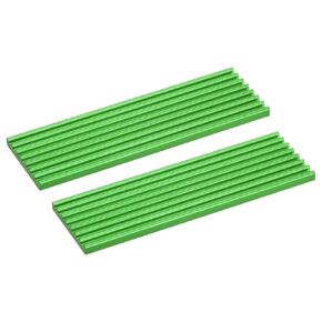 MECCANIXITY 2 Pack M.2 2280 Nvme SSD Heatsink Cooler with Thermal Pad Alloy Aluminum Heat Sink Cooling Sink for Laptop, 70x22x3mm, Green