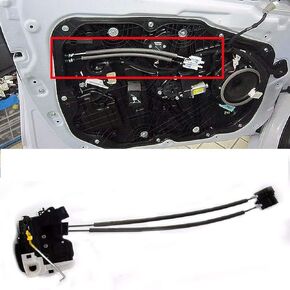 Genuine OEM 81410-2T000 Latch & Actuator - RR Door, LH / 814102T000 for Kia Optima 11-13