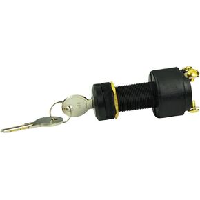BEP 3 Position Ignition Off/Ignition/Start Switches & Lanyards, Green