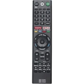 RMF-TX200U Voice Replaced Remote fit for Sony TV XBR-43X800D XBR-49X800D XBR-55X850D XBR-65X850D XBR-75X850D XBR-85X850D XBR-55X930D XBR-65X930D XBR-75X940D XBR-65Z9D XBR-75Z9D XBR-100Z9D