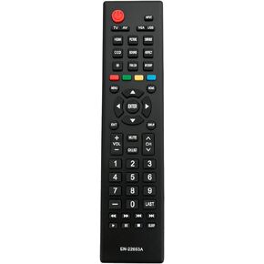 EN-22653A Replacement Remote Control fit for Hisense TV 32K20D 46K360M 32A320 39A320 40H3 40K360MN 46K360MN 46K360MV1 46K360MV2 40K24D 50H3B 40K360M 40K20D 50K20D 40H3 50H3 50K23DG