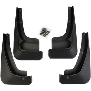 Black Car Mud Flaps Mudguard Fender Accessories for 2019-2023 Hyundai Palisade(fit Models with Side Pedals)
