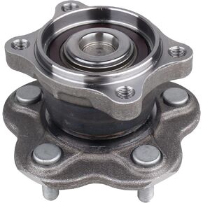 512201 مجموعة محمل محور العجلة الخلفية متوافقة مع 2002-2006 Nissan Altima، 2004-2008 Maxima، 2004-2009 Quest 5Lugs