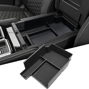 Yumzeco Compatible with 2022 2023 2024 Nissan Pathfinder Center Console Organizer Tray,Center Console Tray Storage Box for 2022 2023 Pathfinder Console Organizer 2023 2024 Pathfinder Accessories