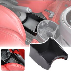 Car Console Organizer,Cup Holder Center Console Organizer Tray,Console Pocket Organizer Phone Storage,Armrest Center Handbrake Storage Box for Fiat 500 2011-2015(Not Suitable for 500C/500 POP 2015)