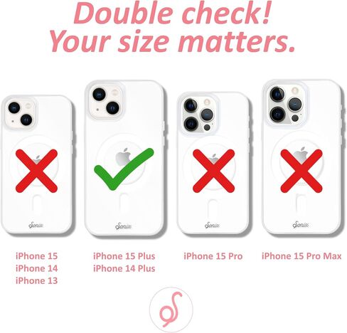 Sonix Case for iPhone 15, 14, 13 | Compatible with MagSafe | 10ft Drop Tested | Cherry on Top in Kuwait