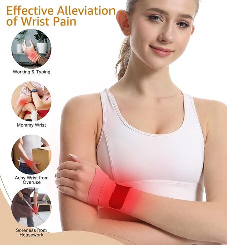 Ultra Thin and Soft Wrist Brace Wrist Wraps for Men and Women, Adjustable Wrist Support for Basketball Tennis Badminton Yoga Carpal Tunnel Syndrome, Pack of 2 (Black) in Kuwait