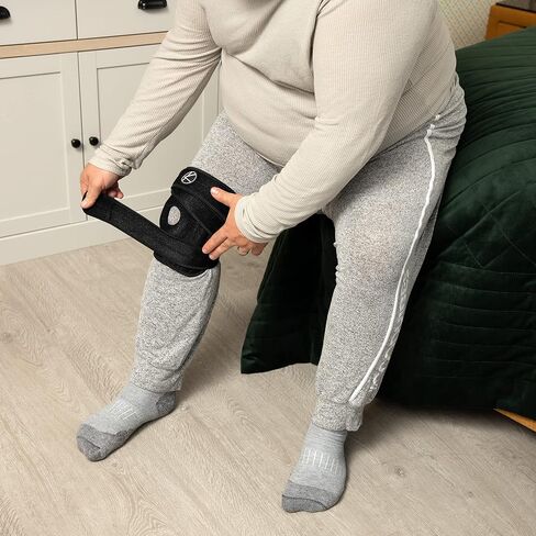KARM Plus Size Knee Brace for Knee Pain Plus Size Women and Men - Adjustable Knee Brace with Side Stabilizers.Knee Brace for Meniscus Tear, Arthritis,Support.Copper Knee Brace Plus Size (4XL/5XL/6XL) in Saudi Arabia