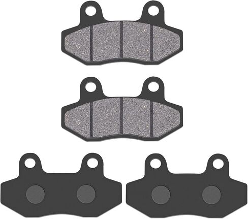 وسائد فرامل FA86 متوافقة مع HYOSUNG GT250 R 2006-2012، GT650/GV650/GT650R/GT125/GT125R 2006-2011، 150cc 200cc 250cc ATV Dirt Bike Pit Bike Go Kart 4 قطع in Kuwait