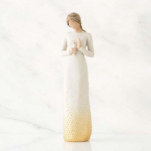 Willow Tree Vigil, Sculpted Hand-Painted Figure in Saudi Arabia