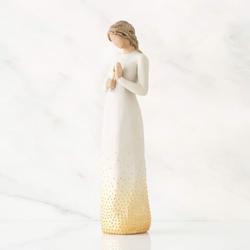 Willow Tree Vigil, Sculpted Hand-Painted Figure in Saudi Arabia