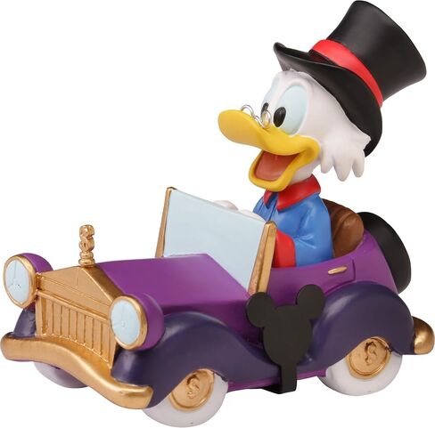 Precious Moments -Disney Collectible Parade Scrooge McDuck Resin and Vinyl Figurine - Collectible Décor, Birthday Gift, Holiday Present in Saudi Arabia