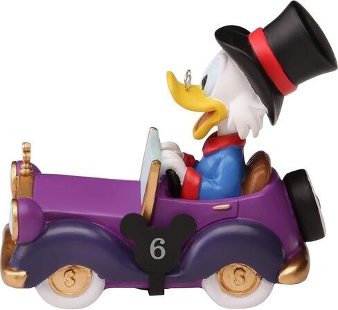 Precious Moments -Disney Collectible Parade Scrooge McDuck Resin and Vinyl Figurine - Collectible Décor, Birthday Gift, Holiday Present in Saudi Arabia