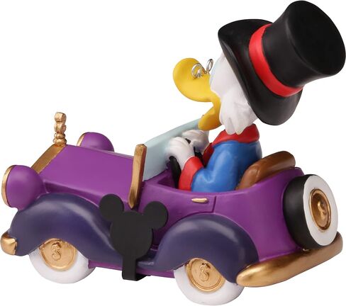 Precious Moments -Disney Collectible Parade Scrooge McDuck Resin and Vinyl Figurine - Collectible Décor, Birthday Gift, Holiday Present in Saudi Arabia