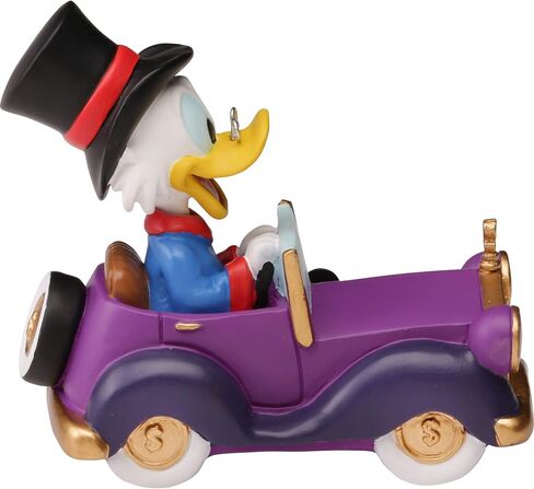 Precious Moments -Disney Collectible Parade Scrooge McDuck Resin and Vinyl Figurine - Collectible Décor, Birthday Gift, Holiday Present in Saudi Arabia