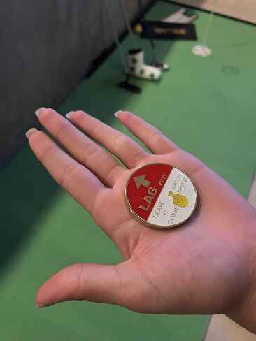 Sink-It علامة كرة الجولف لوضع أداة محاذاة العملة المعدنية والتحفيز والفكاهة للاعبي الغولف الشباب أو البالغين in Kuwait