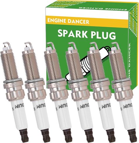 Upgraded Real Iridium Spark Plugs 6 PCS SILZKBR8D8S SILZKB8RD8S 97506 Compatible with - 2008-2020 BMW Z4 X6 X5 X4 X3 X1 550i 535i 528i 435i 428i 335i 328i 320i 228i 135is 135i in Saudi Arabia