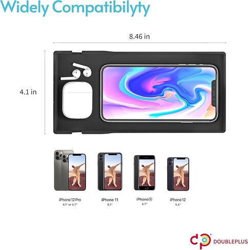 حامل هاتف متوافق مع Peloton Bike & Bike Plus، حامل هاتف محمول متوافق مع دراجة OG، صينية تثبيت هاتف مضادة للانزلاق للدراجة +، ملحقات لدراجة OG، حامل لجهاز Ipad in Kuwait