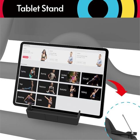 حامل هاتف متوافق مع Peloton Bike & Bike Plus، حامل هاتف محمول متوافق مع دراجة OG، صينية تثبيت هاتف مضادة للانزلاق للدراجة +، ملحقات لدراجة OG، حامل لجهاز Ipad in Kuwait