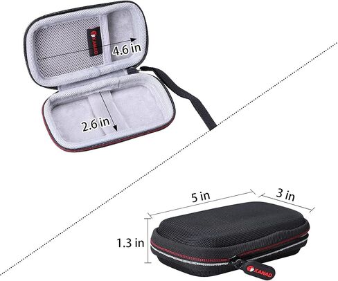 XANAD Hard Case for EMAY EKG Monitor Portable EKG Heart Rate Monitor - Travel Protective Bag in Saudi Arabia