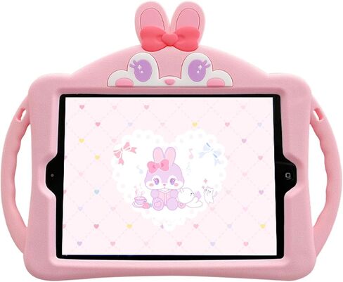 iPad Mini 6th Generation Case for Kids,HDTOP iPad Mini 6 Case Kid 8.3 inch 2021 with Shoulder Strap & Handle Kickstand,Shockproof Protective Cute Cover for iPad Mini 6 (Purple) in Saudi Arabia