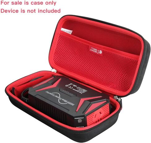 Hermitshell Hard Travel Case for BESTEK 300Watt Pure Sine Wave Power Inverter Car Adapter (Black+Red) in Saudi Arabia