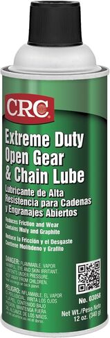 CRC Extreme Duty Open Gear & Chain Lube 03058 – 12 Wt Oz., Industrial Grade Lubricant w/ Moly and Graphite in Saudi Arabia