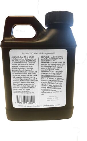 FJC 2458 R1234YF Refrigerant Oil, 8 fl. oz, 1 Pack in Saudi Arabia