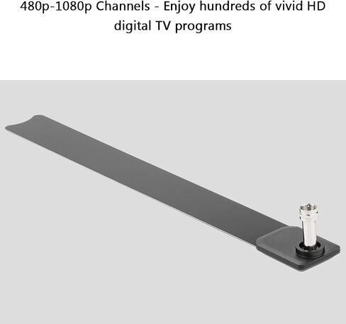 Antenna,Indoor HD Antenna Pickup Stick,TV Digital Key HD Signal Receiver Antenna,480P-1080P Channels,100 Free Programs,Plug and Play in Saudi Arabia