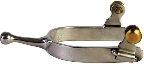 Western SS Knob End Ladies Cutting Spurs in Saudi Arabia