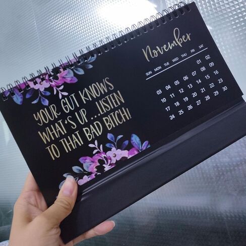 تقويم 2024 للنساء المتعبة، تقويم Fu-Ck It تقويم النساء المتعبة 2024، تقويم جداري مضحك، هدية هفوة للنساء in Kuwait